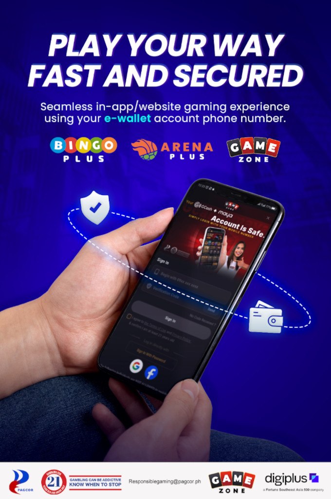 Games that could be played at GameZone